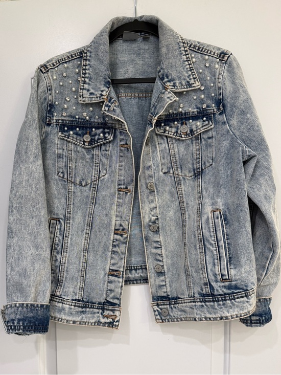 New York & Company Jackets & Blazers - New York & Company SOHO Jeans Light Blue Denim Jacket